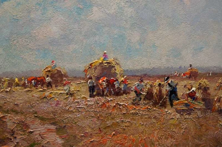 Sianokosy Randolf Wehn 1911
